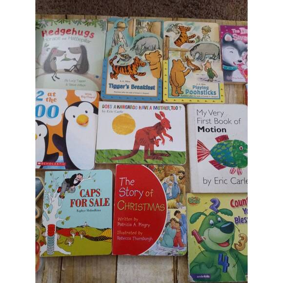 17 Children's Board Books Assorted Titles Will Differ From Photos - Picture 3 of 4